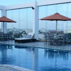 Отель Hai Ba Trung Hotel and Spa Вьетнам, Буонматхуот - отзывы, цены и фото номеров - забронировать отель Hai Ba Trung Hotel and Spa онлайн фитнесс-зал фото 4