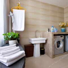 Отель Home Inn Plus (Xi'an Wild Goose Pagoda) Китай, Сиань - отзывы, цены и фото номеров - забронировать отель Home Inn Plus (Xi'an Wild Goose Pagoda) онлайн ванная