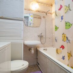 Гостиница Sadovoye Koltso Apartment Vykhino в Москве отзывы, цены и фото номеров - забронировать гостиницу Sadovoye Koltso Apartment Vykhino онлайн Москва ванная
