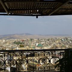 Отель Dar Naima - Hostel Марокко, Фес - отзывы, цены и фото номеров - забронировать отель Dar Naima - Hostel онлайн балкон