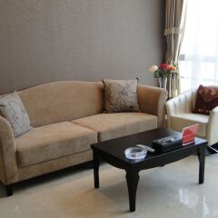 Отель Guangzhou Grand View Golden Palace Apartment Китай, Гуанчжоу - отзывы, цены и фото номеров - забронировать отель Guangzhou Grand View Golden Palace Apartment онлайн комната для гостей фото 4