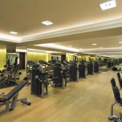 Отель Hilton Capital Grand Abu Dhabi фитнесс-зал