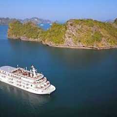 Отель Paradise Elegance Cruise Halong пляж фото 2