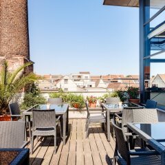 Отель Ghent River Hotel Бельгия, Гент - отзывы, цены и фото номеров - забронировать отель Ghent River Hotel онлайн балкон