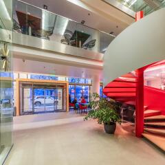 Lanchid 19 Design Hotel интерьер отеля