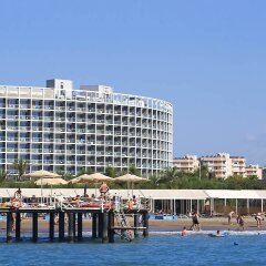 Kervansaray Kundu Beach Hotel Турция, Кунду - 5 отзывов об отеле, цены и фото номеров - забронировать отель Kervansaray Kundu Beach Hotel онлайн приотельная территория