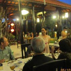 Отель Tea Garden Homestay Хойан питание