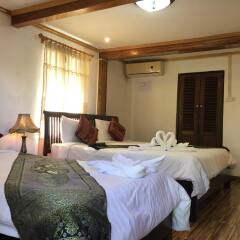 Отель Villa Oasis Luang Prabang комната для гостей
