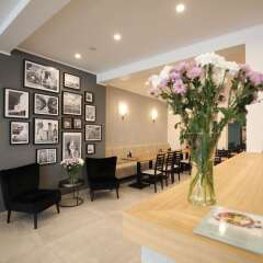 Отель Sleep Inn Düsseldorf Германия, Дюссельдорф - отзывы, цены и фото номеров - забронировать отель Sleep Inn Düsseldorf онлайн интерьер отеля фото 3