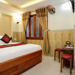 Отель White Cloud Homestay Хойан комната для гостей