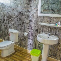 Отель The Fishermans Chalet ванная