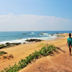 Отель Back of Beyond Dune Camp - Yala пляж фото 2