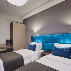 Гостиница Миротель Новосибирск 4* Стандартный номер с 2 отдельными кроватями фото 10