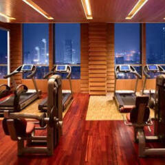 Отель Grand Hyatt Guangzhou Гуанчжоу фитнесс-зал