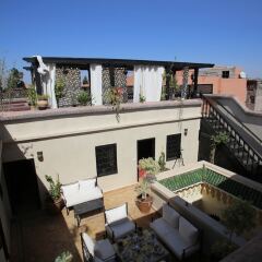 Отель Riad La Croix Berbère Luxe балкон
