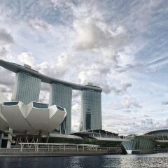 Отель Marina Bay Sands парковка