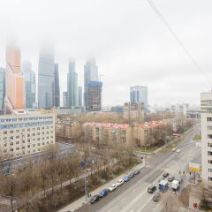 Апартаменты Брусника Выставочная Москва балкон