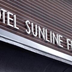 Отель Sunline Hakata Ekimae Хаката балкон