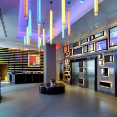 Отель Hilton New York Fashion District США, Нью-Йорк - отзывы, цены и фото номеров - забронировать отель Hilton New York Fashion District онлайн интерьер отеля
