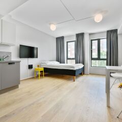 Апартаменты Forenom Serviced Apartments Oslo Majorstuen в номере
