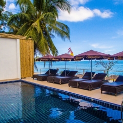 Rich Resort Beachside Hotel Самуи бассейн