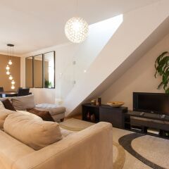 Апартаменты Liberty Penthouse Three-Bedroom Apartment - by LU Holidays комната для гостей фото 3