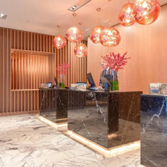 Radisson Blu Hotel Glasgow Глазго интерьер отеля