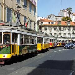 Отель Pensao Praca Da Figueira Лиссабон городской автобус