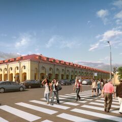 Гостиница MEININGER городской автобус