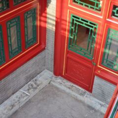 Отель Beijing Joyful Courtyard Hotel Китай, Пекин - отзывы, цены и фото номеров - забронировать отель Beijing Joyful Courtyard Hotel онлайн балкон