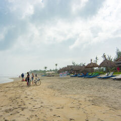 Отель An Bang Seasnail Homestay пляж