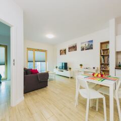 Отель ShortStayPoland Mennica Residence (B52) Польша, Варшава - отзывы, цены и фото номеров - забронировать отель ShortStayPoland Mennica Residence (B52) онлайн комната для гостей фото 2