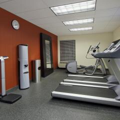 Отель Hampton Inn Columbus-International Airport США, Колумбус - отзывы, цены и фото номеров - забронировать отель Hampton Inn Columbus-International Airport онлайн фитнесс-зал