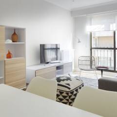 Апартаменты Zurriola Jazz Apartment by FeelFree Rentals комната для гостей фото 2