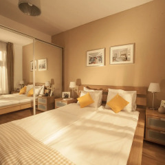 Апартаменты Madison Serviced Apartments Будапешт комната для гостей фото 2