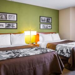 Отель Sleep Inn Midway Airport Bedford Park сейф в номере