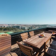 Отель InterContinental Lisbon, an IHG Hotel Португалия, Лиссабон - 1 отзыв об отеле, цены и фото номеров - забронировать отель InterContinental Lisbon, an IHG Hotel онлайн балкон