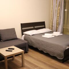 Гостиница Ya doma - 1-Room apartments City в Новосибирске отзывы, цены и фото номеров - забронировать гостиницу Ya doma - 1-Room apartments City онлайн Новосибирск комната для гостей