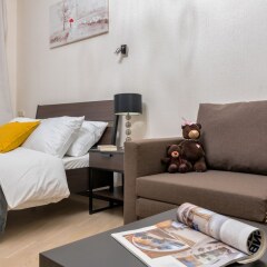 Апартаменты RentHouse Apartment Primorsky Санкт-Петербург комната для гостей фото 2