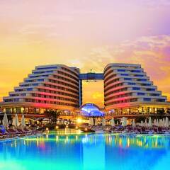 Miracle Resort Hotel - All Inclusive Анталья фитнесс-зал фото 4