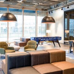 Отель Novotel Amsterdam Schiphol Airport Нидерланды, Хофддорп - 1 отзыв об отеле, цены и фото номеров - забронировать отель Novotel Amsterdam Schiphol Airport онлайн интерьер отеля фото 2