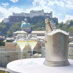 Отель Stein Hotel Австрия, Зальцбург - отзывы, цены и фото номеров - забронировать отель Stein Hotel онлайн балкон