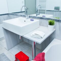 Отель Alpha Boutique Apartment Греция, Афины - отзывы, цены и фото номеров - забронировать отель Alpha Boutique Apartment онлайн ванная