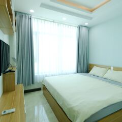 Апартаменты Sunrise Hon Chong Ocean View Apartment Нячанг комната для гостей фото 3