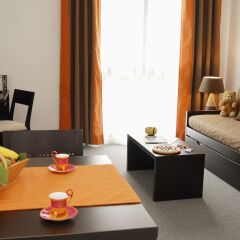 Отель Nemea Appart'Hotel Toulouse Saint-Martin Франция, Тулуза - отзывы, цены и фото номеров - забронировать отель Nemea Appart'Hotel Toulouse Saint-Martin онлайн комната для гостей фото 4