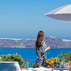 Отель Mill Houses Elegant Suites Греция, Остров Санторини - отзывы, цены и фото номеров - забронировать отель Mill Houses Elegant Suites онлайн приотельная территория фото 2