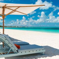 Отель Beach House Turks and Caicos пляж фото 2