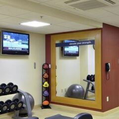 Отель Hampton Inn & Suites Columbus - Downtown США, Колумбус - отзывы, цены и фото номеров - забронировать отель Hampton Inn & Suites Columbus - Downtown онлайн фитнесс-зал фото 4