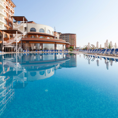 Отель Sol Luna Bay - All Inclusive Болгария, Аврен - отзывы, цены и фото номеров - забронировать отель Sol Luna Bay - All Inclusive онлайн бассейн фото 2
