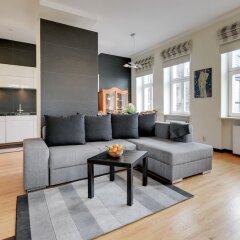 Апартаменты Lion Apartments - Parkowa 41-4 Сопот комната для гостей фото 4